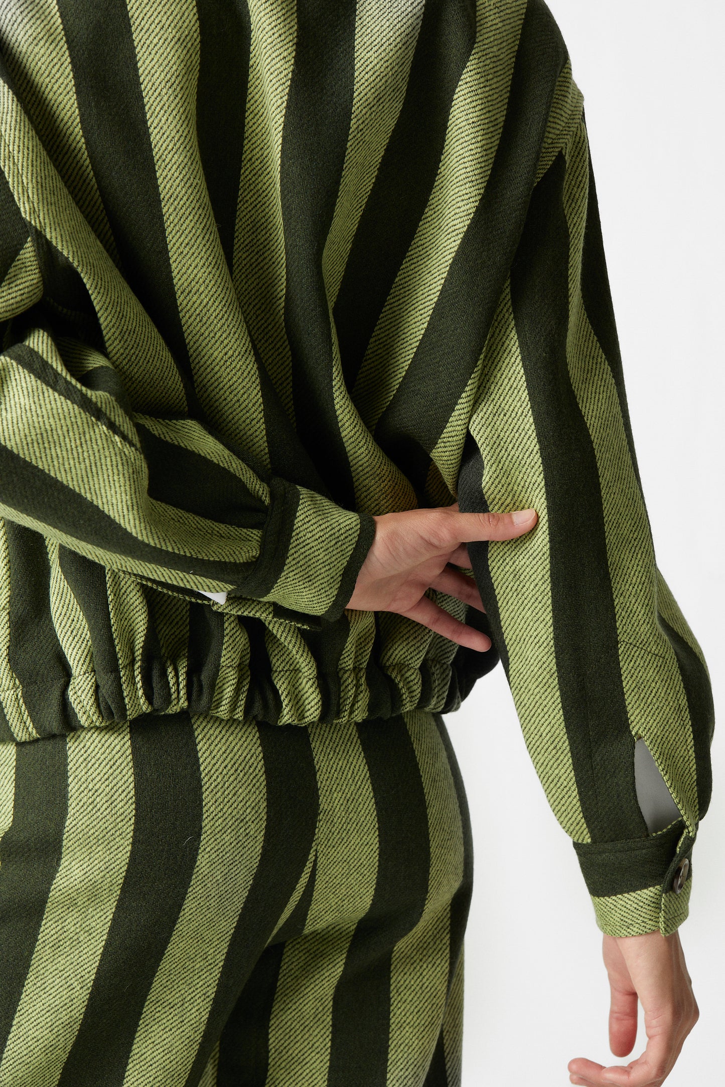 Bomber Striped Wool 08