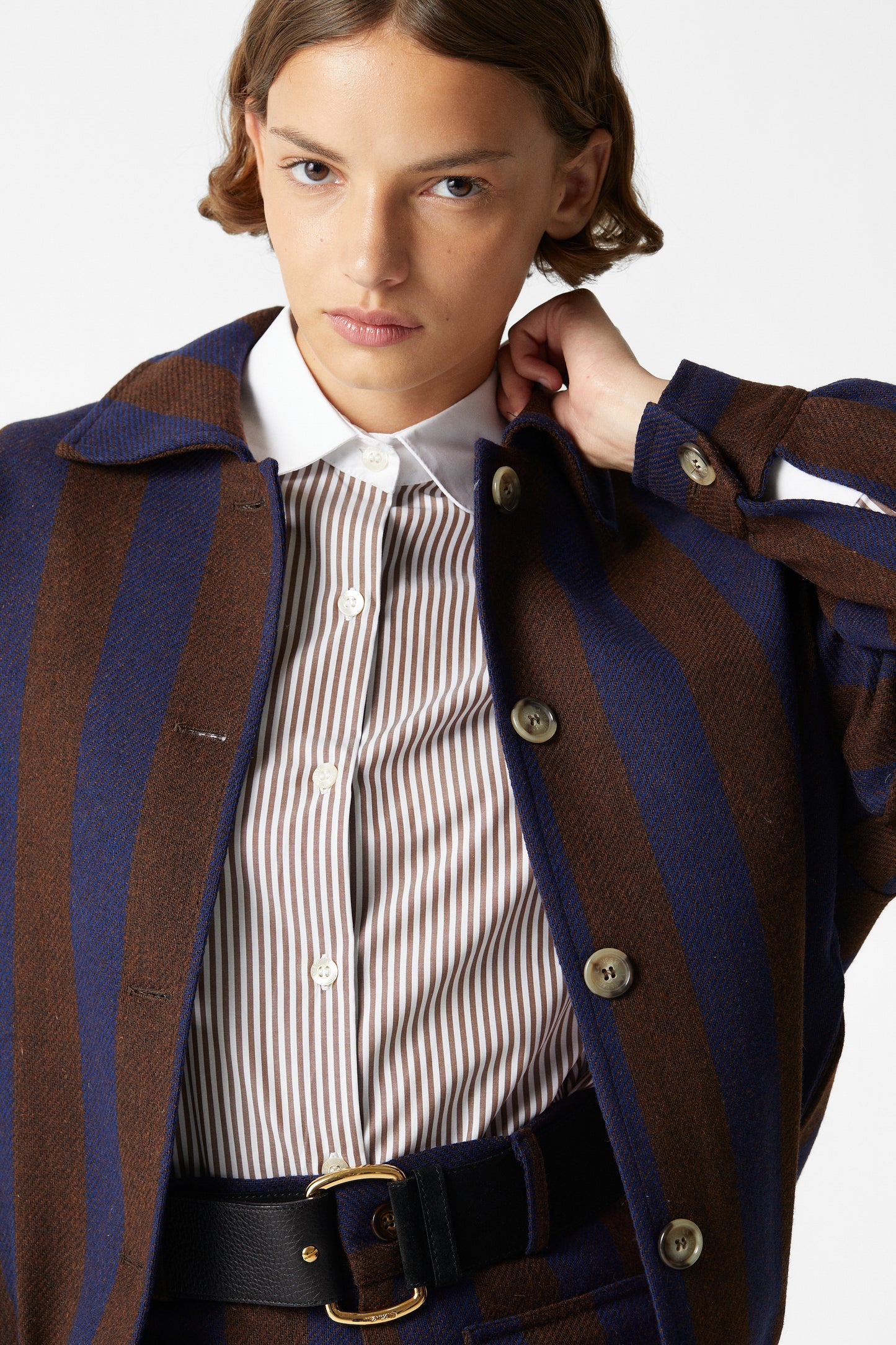 Bomber Striped Wool 05