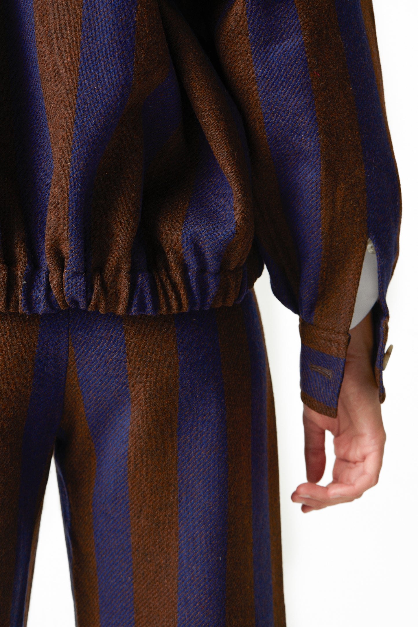 Bomber Striped Wool 05