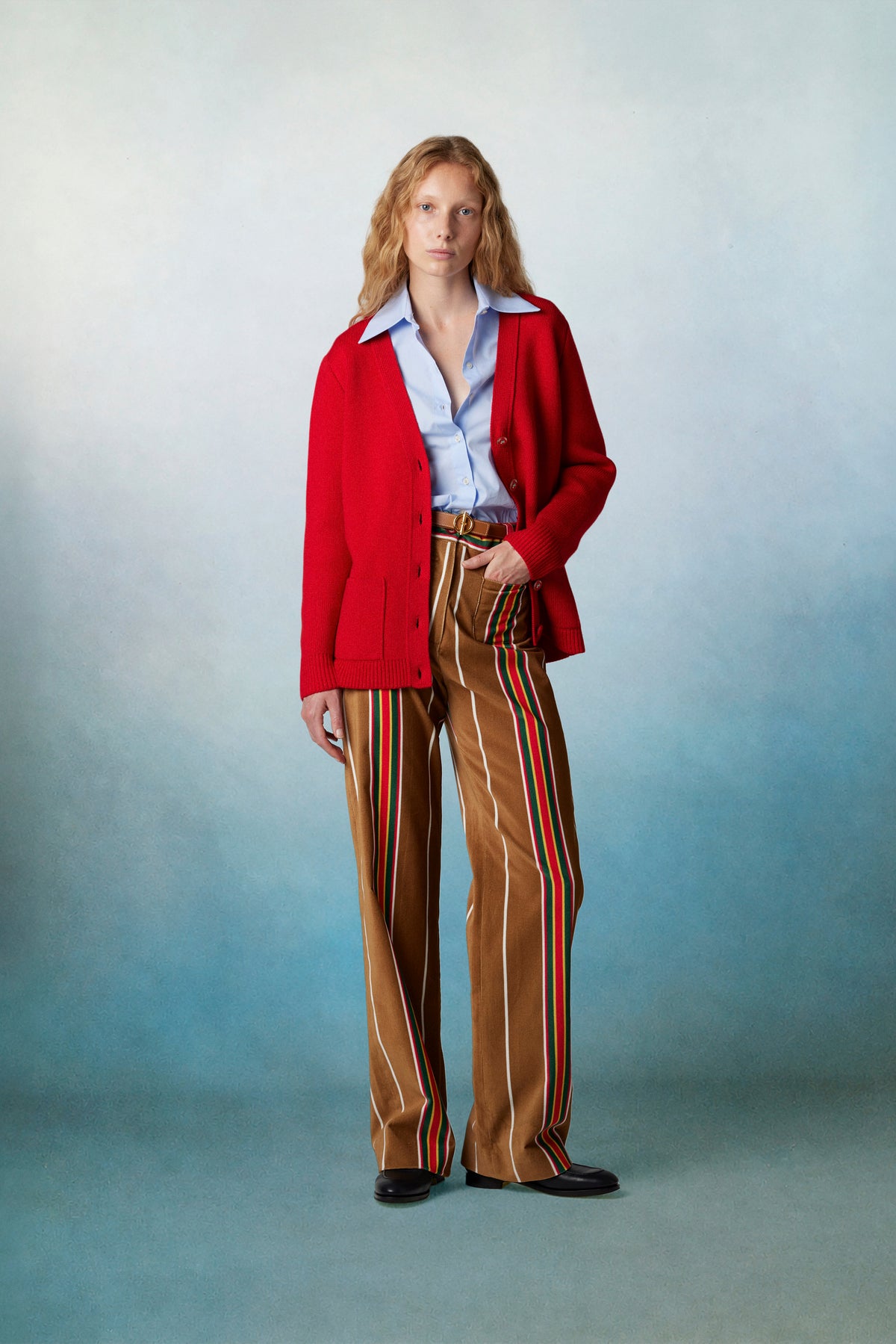 Sunday Cardigan Red