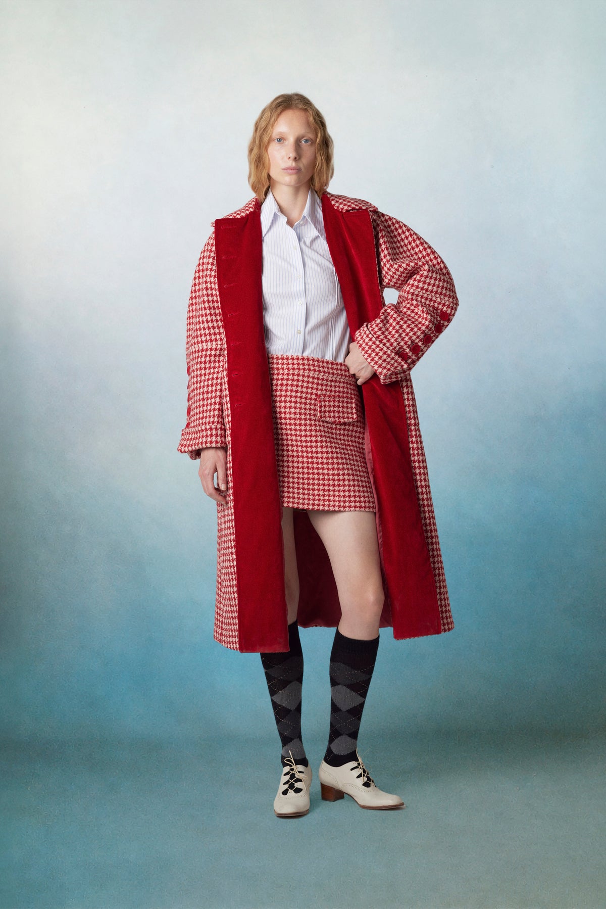 Magnolia Skirt Red
