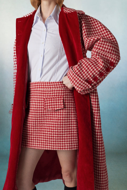 Magnolia Skirt Red