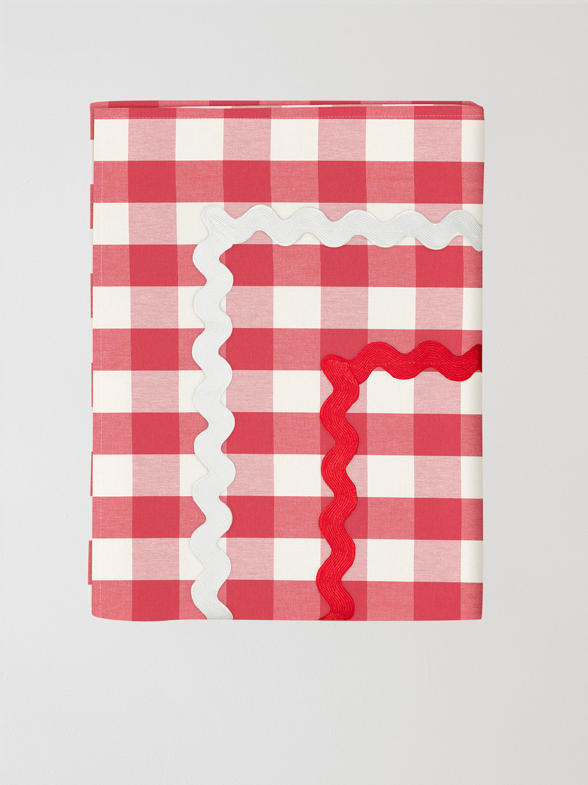 Tablecloth Big Check Red