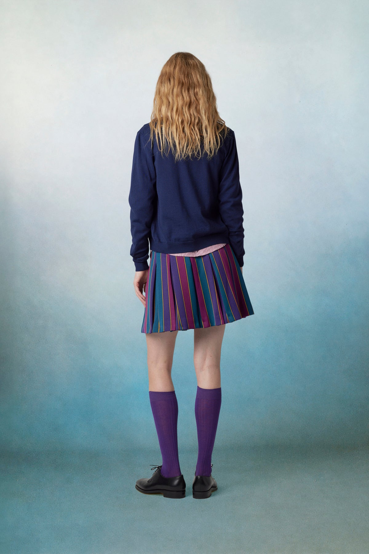 Moonlight Pleated Mini Skirt