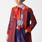 Miranda Coat Striped Caldero