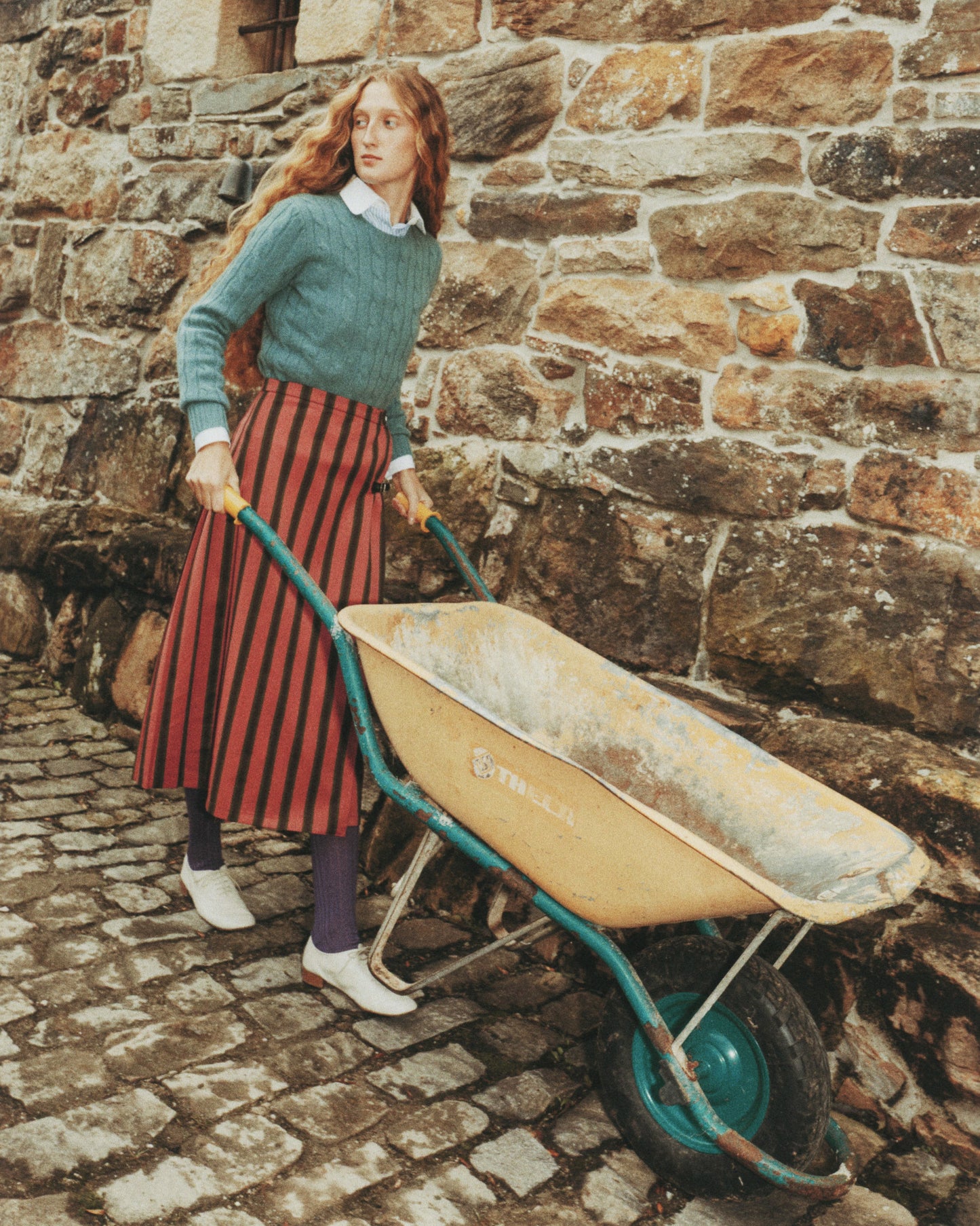 Fiona Skirt Striped