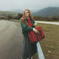 Pippi Wool Suitcase Red