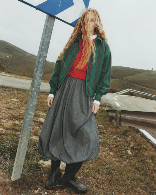Globo Skirt Grey