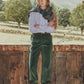 Prado Corduroy Pants Green