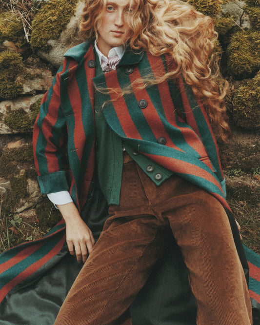 Miranda Coat Striped