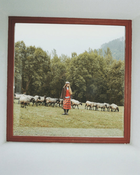 Fiona Skirt Red