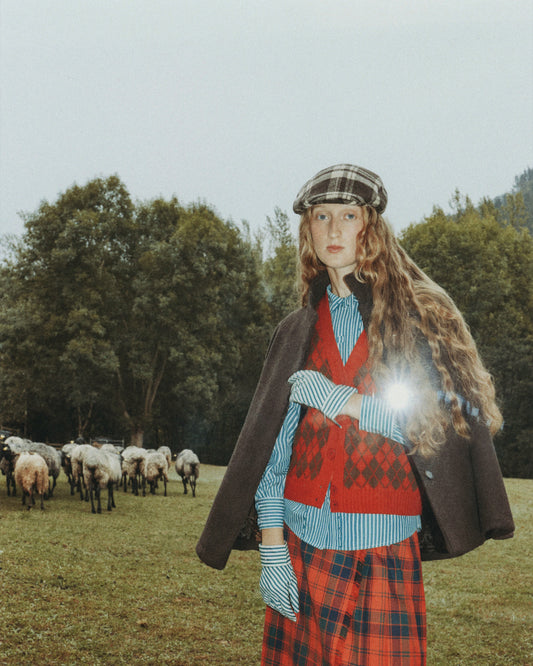 D´Artagnan Wool Cape Brown
