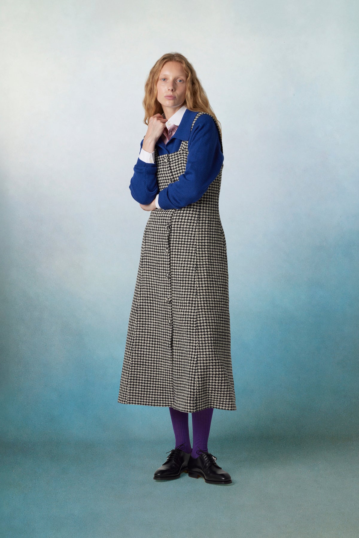 Lady Wool Dress Black