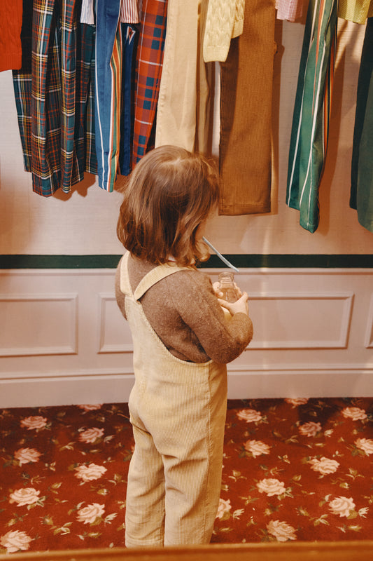 Mini Jumpsuit Corduroy Vanilla
