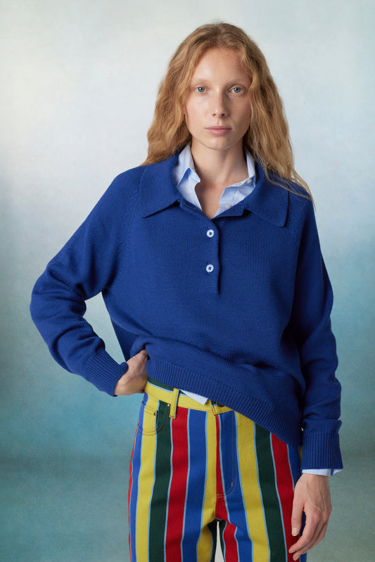 Storytime Polo French Blue