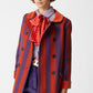 Miranda Coat Striped Caldero