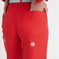 Cotillon Pants Linen Red