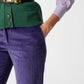 Prado Corduroy Pants Purple