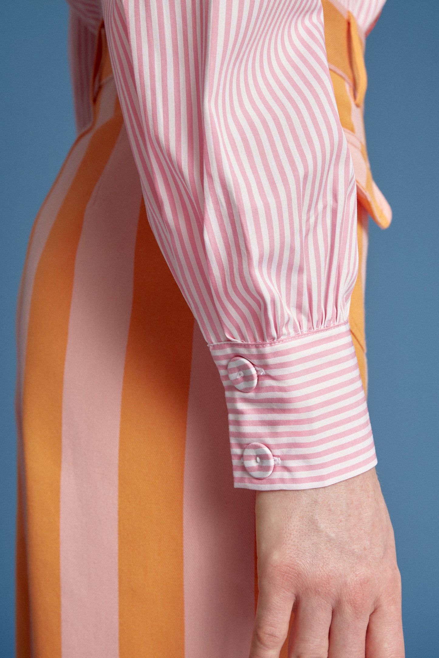 Blackboard Shirt Stripe Pink