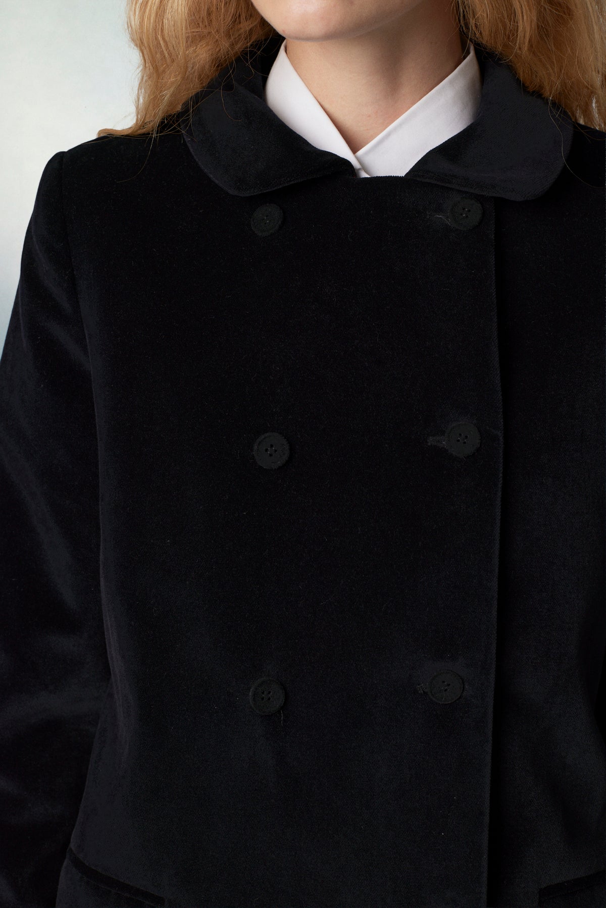 Miranda Coat Velvet Black