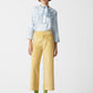 Polka Shirt Silk Celeste