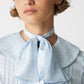 Twilly Polka Dots Silk Celeste