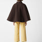 D´Artagnan Wool Cape Brown