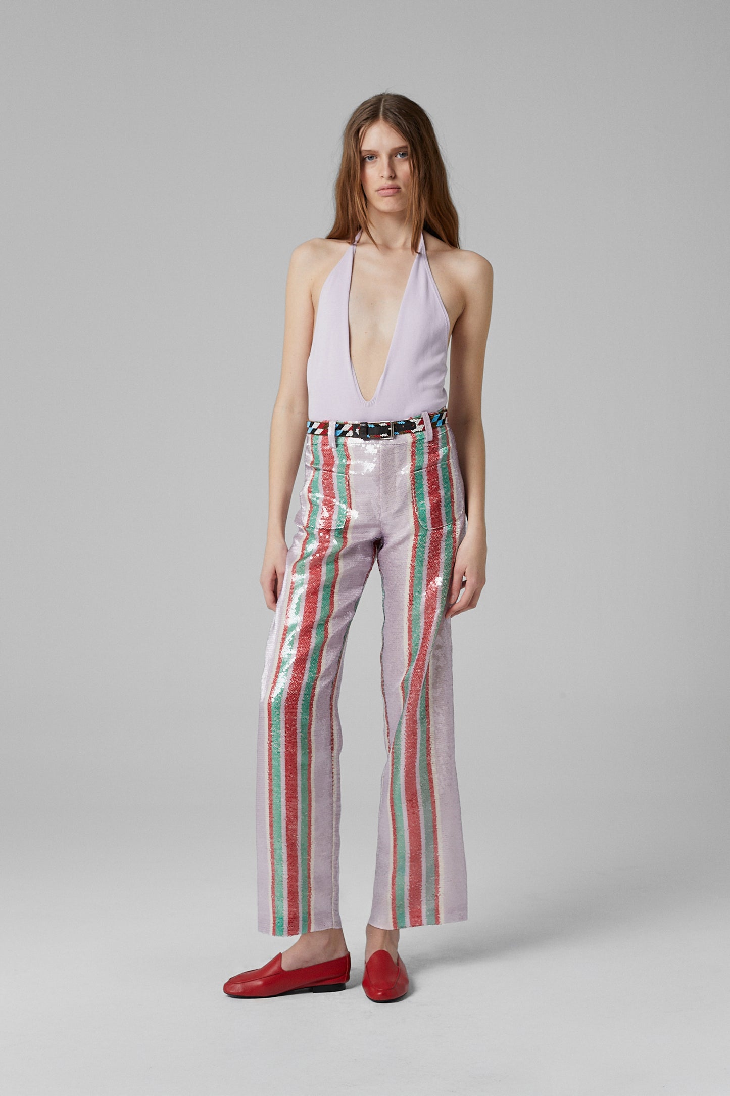 Pippi Sequin Pants Lila