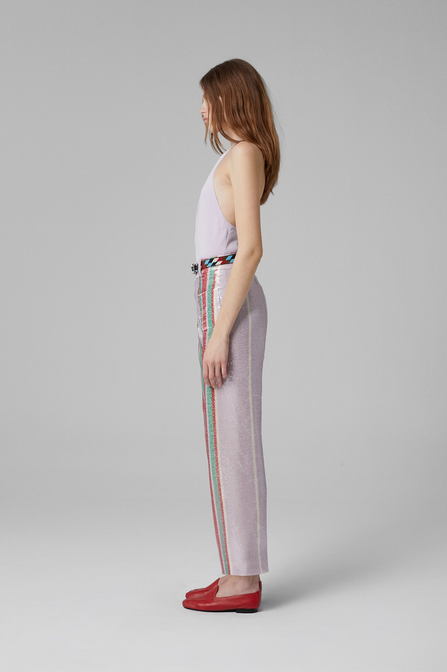 Pippi Sequin Pants Lila