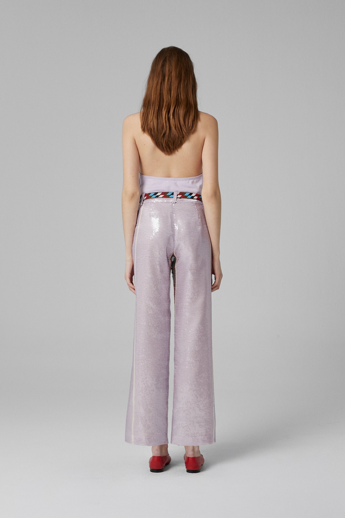 Pippi Sequin Pants Lila