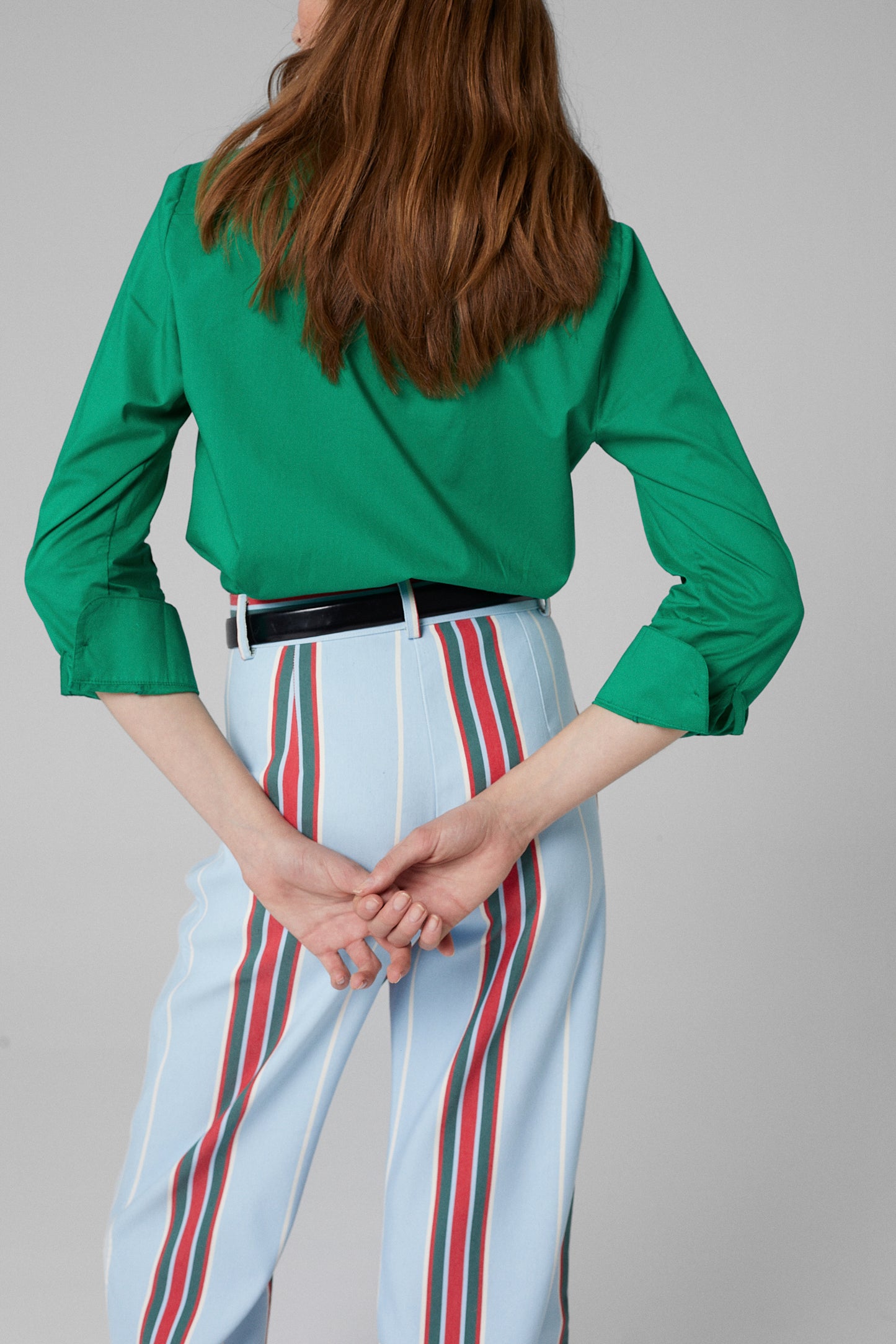 Gina Cotton Shirt Green