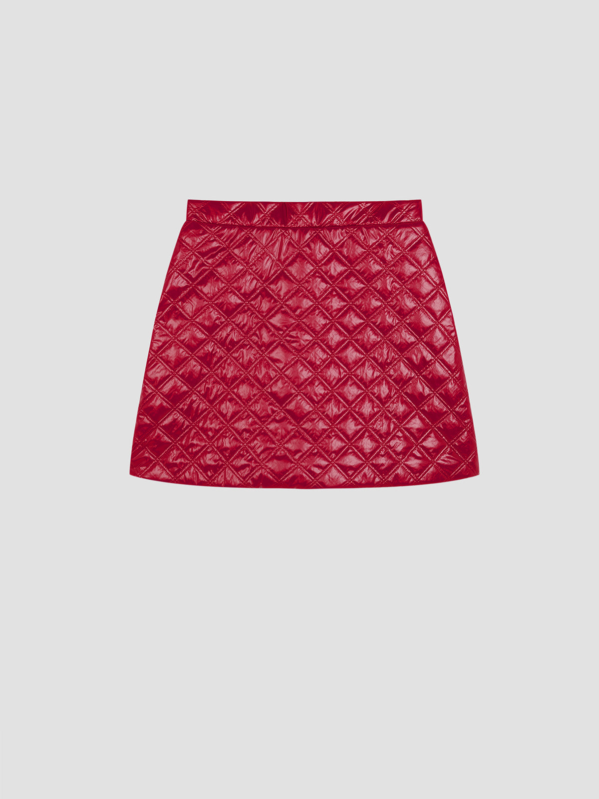 Acid Rain Mini Skirt Red