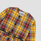 Calton Blazer Tartan Yellow