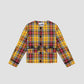 Calton Blazer Tartan Yellow