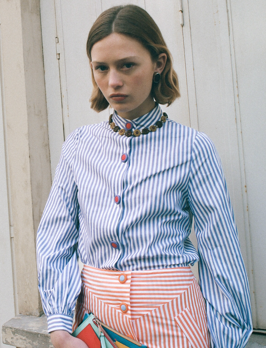 Mikado Shirt Purple