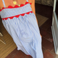 Positano Nightdress Stripe Celeste