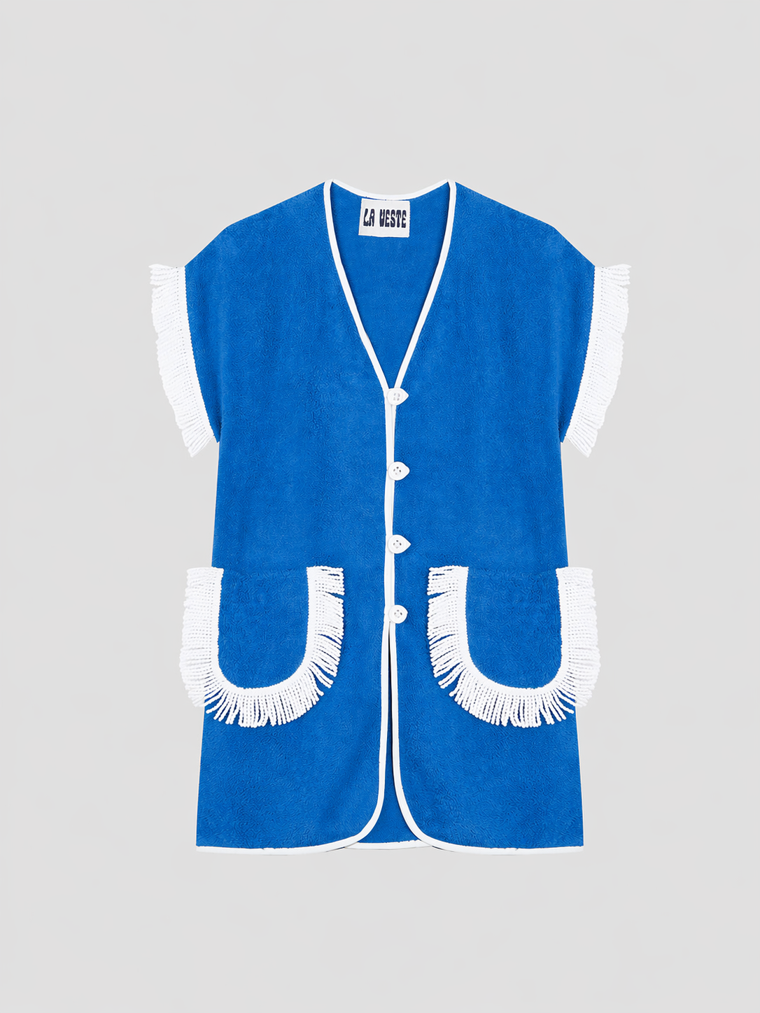Pitaya Towel Dress French Blue