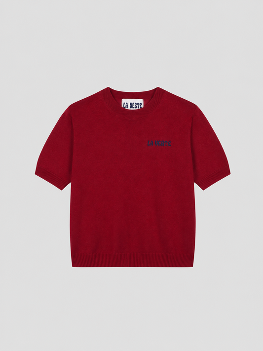 Twin Set Top Red