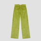 Clovis Pants Lime Curdoroy with pockets