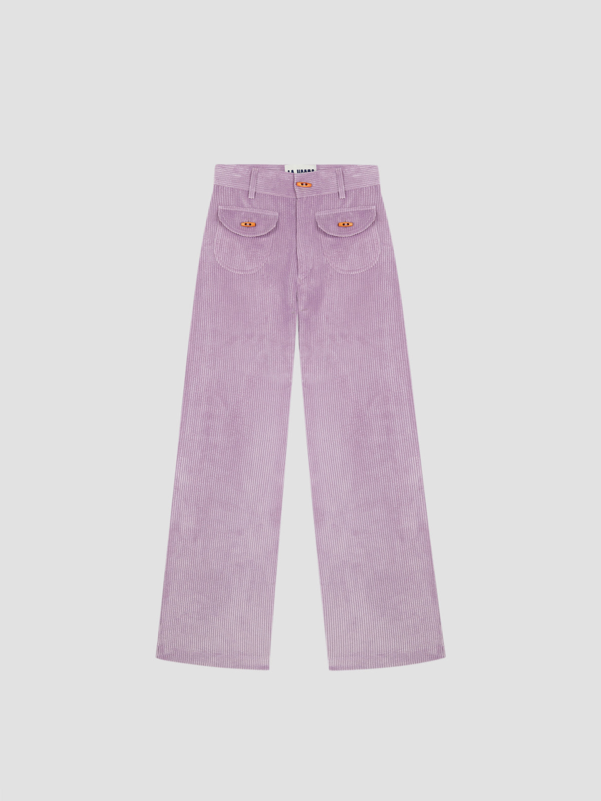 Clovis Pants Purple Curdoroy with pockets