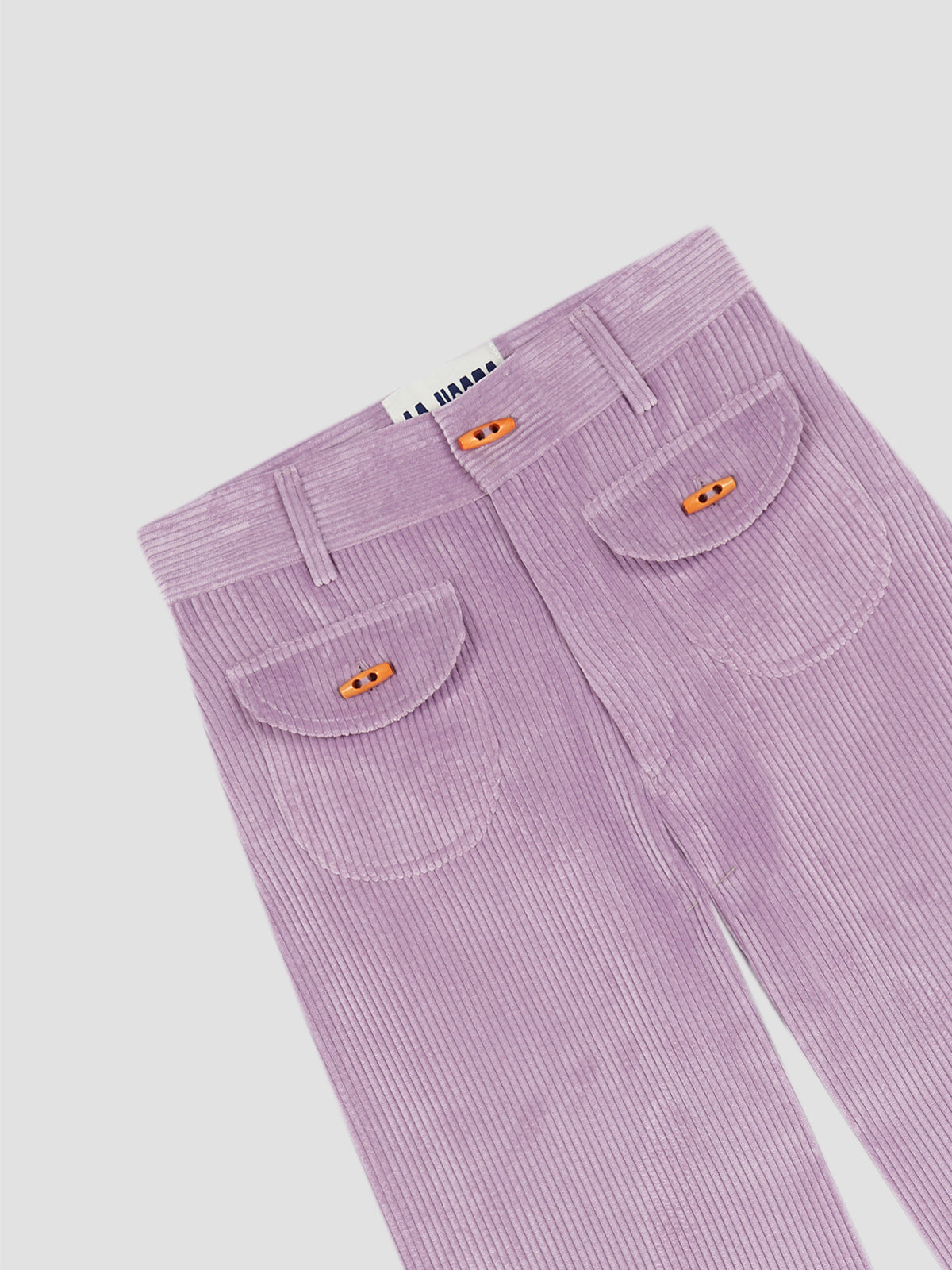 Clovis Pants Purple Curdoroy with pockets