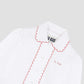 Blackboard Shirt White and Red