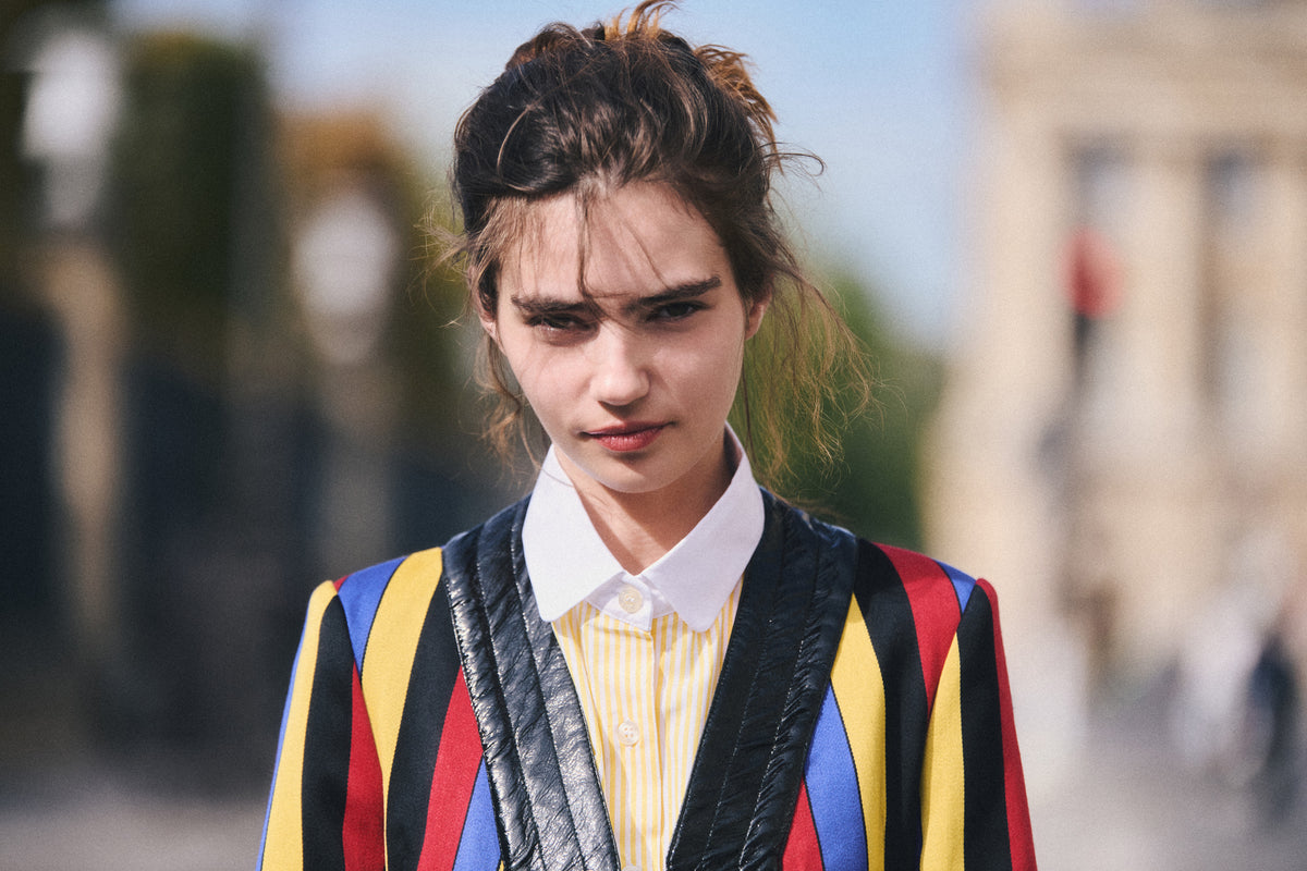 Lucky Coat Striped