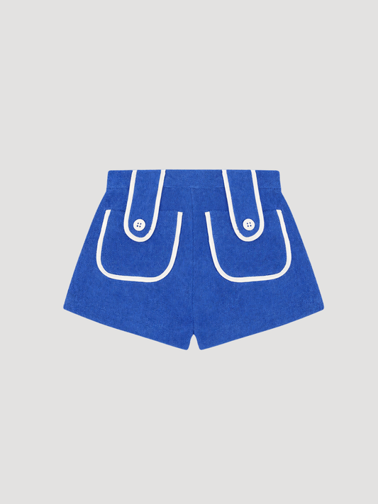 Carambola Towel Shorts Royal Blue