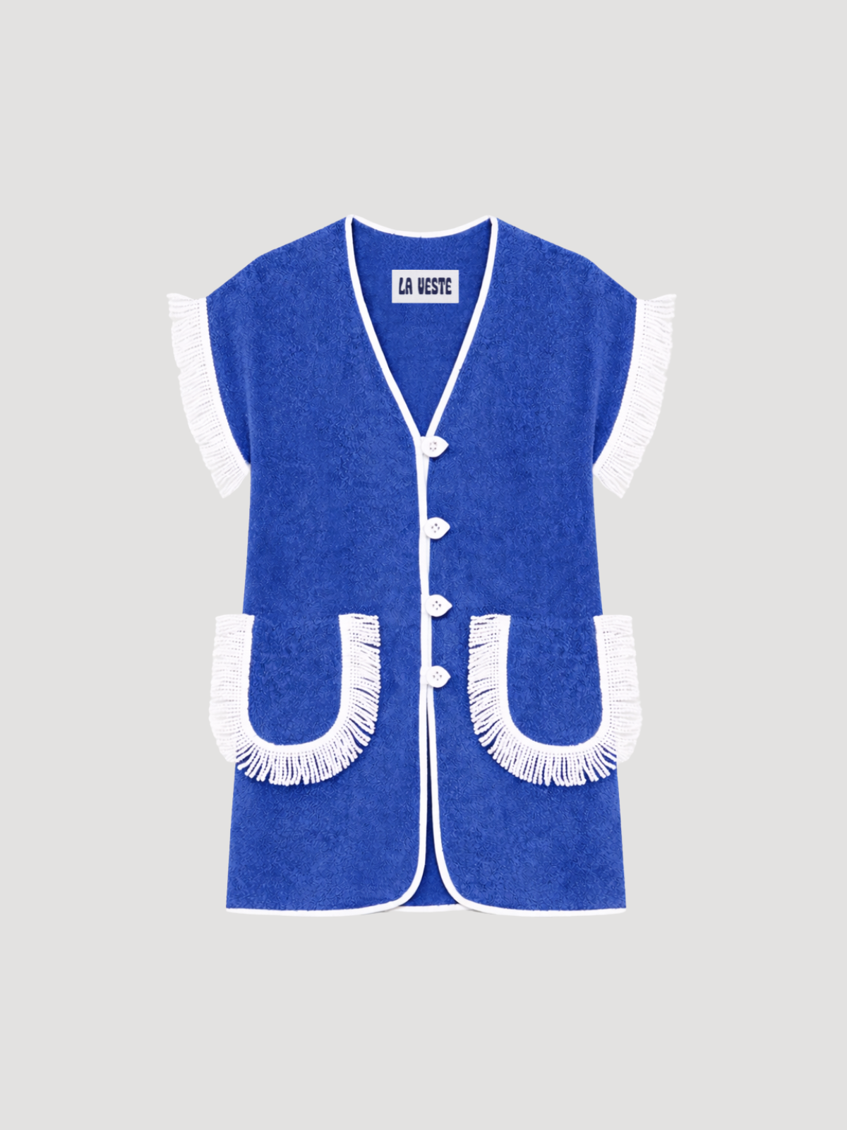 Pitaya Towel Dress Royal Blue