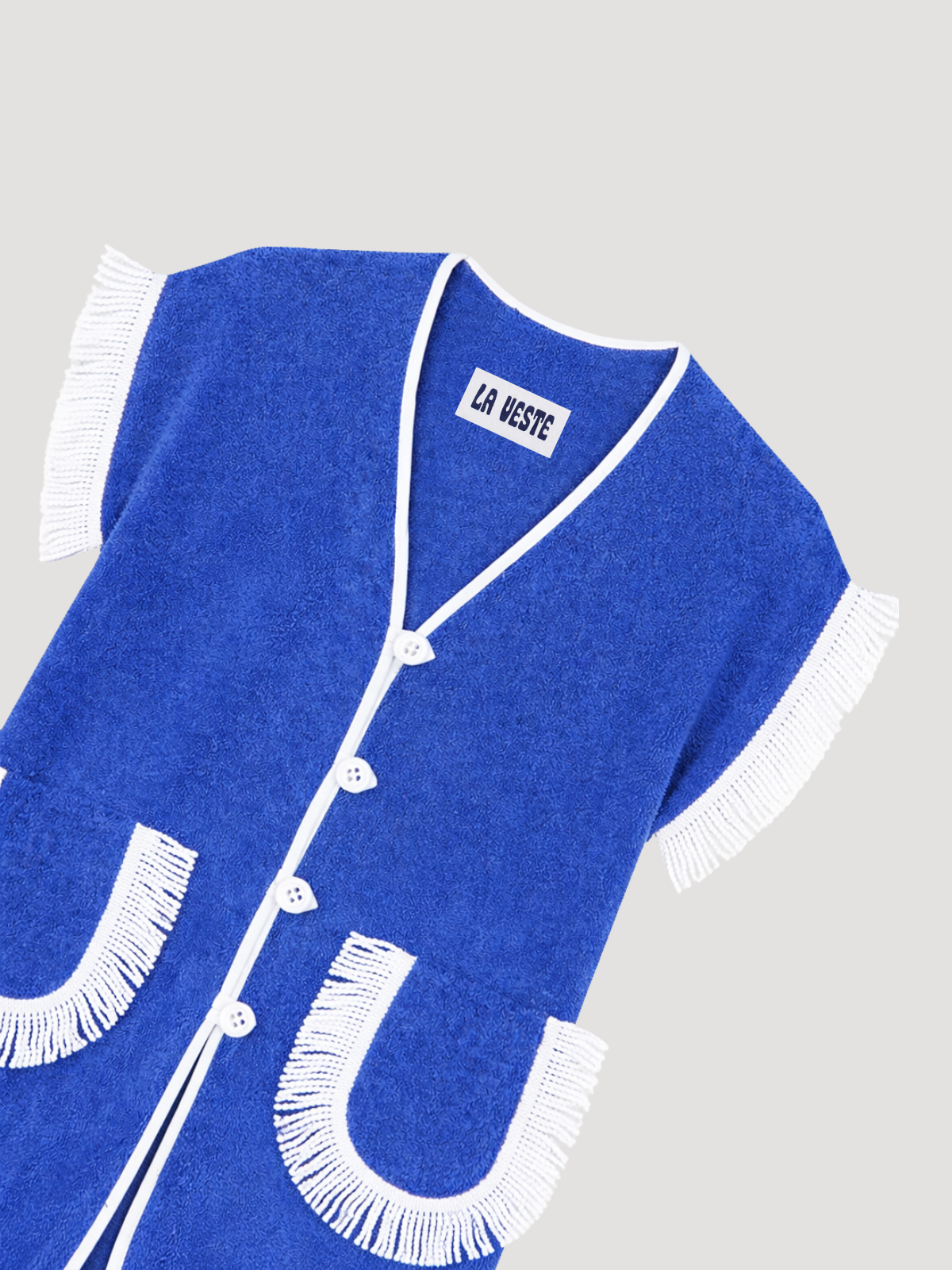 Pitaya Towel Dress Royal Blue