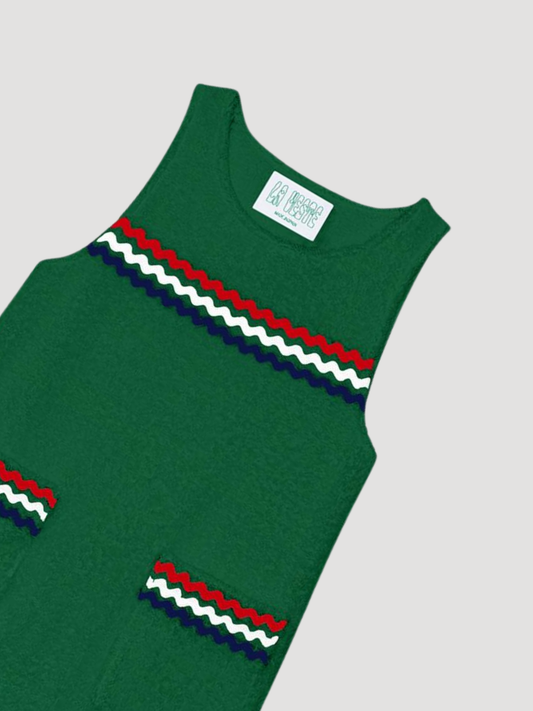 Mini Towel Dress Green