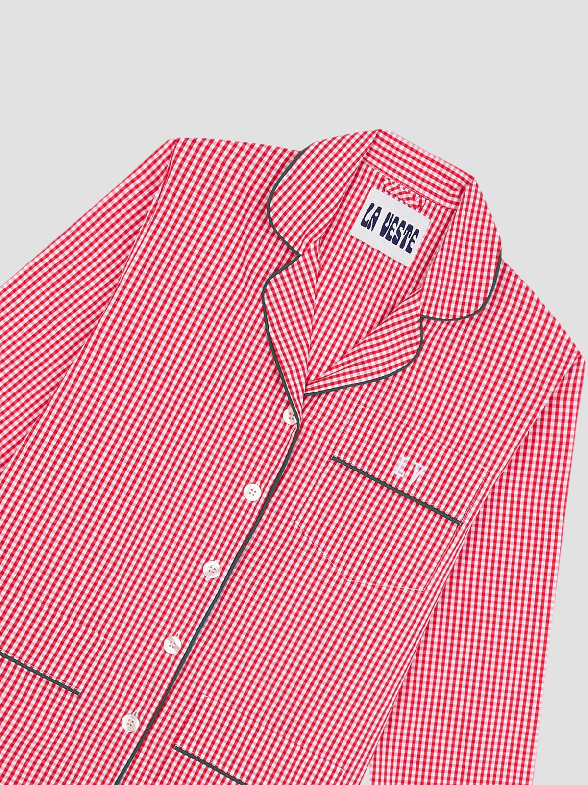 Alpino Pijama Check Red