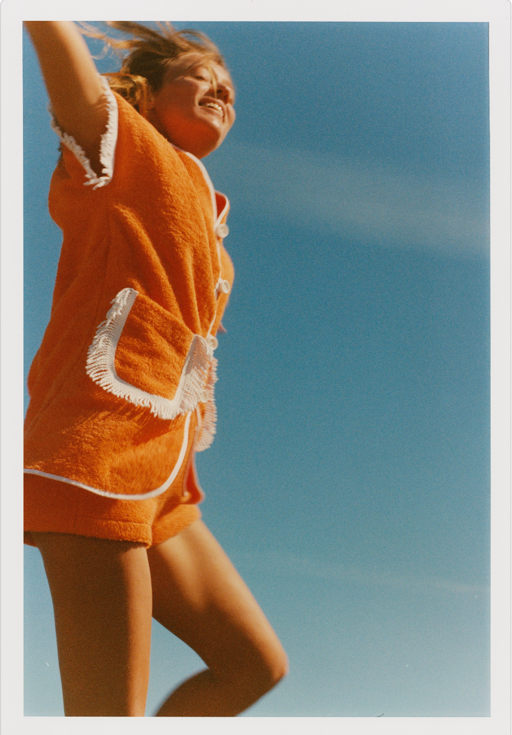 Pitaya Towel Dress Orange