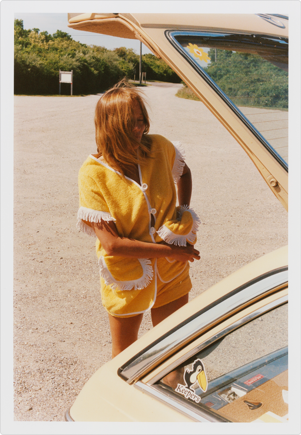Pitaya Towel Dress Yellow